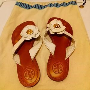 Tory Burch sandals and dusting bag